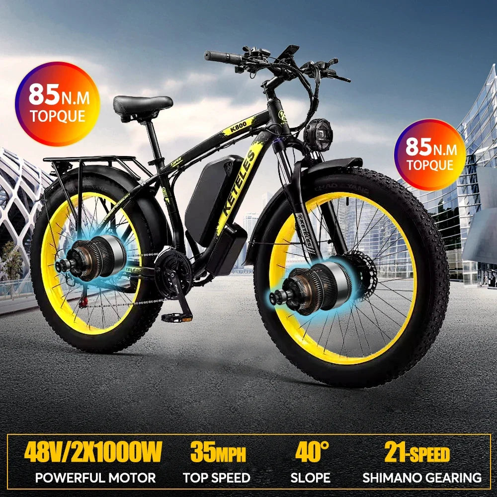 2000W K800 PRO Electric Bike